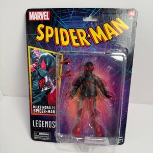 Marvel Legends Miles Morales Spider-Man Action Figure Hasbro Spider-Man Line